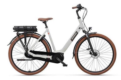 BATAVUS Altura E-Go CP Plus N7 Dames Lichtgrijs Mat 61cm 202, Fietsen en Brommers, Elektrische fietsen, Nieuw, Batavus, 59 cm of meer