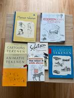 7 teken boeken om te leren tekenen, Ophalen of Verzenden, Boek of Gids, Zo goed als nieuw