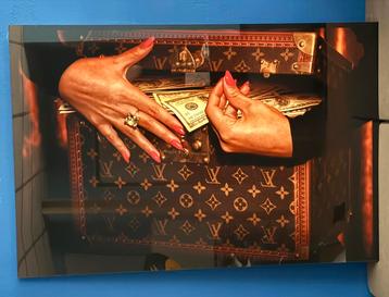 Louis Vuitton plexiglas schilderij fotokunst van Cobra Art beschikbaar voor biedingen