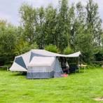 Complete Camplet Concorde + gastencabine vouwwagen 2004, Caravans en Kamperen, Ophalen, Aanwezig, Camp-Let, Grijs