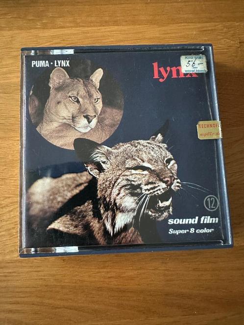 Super 8 film "Nature's Window 12: Puma - Lynx", Audio, Tv en Foto, Filmrollen, Ophalen