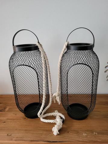 2 Zwarte IKEA Hangers voor Plantenpotje beschikbaar voor biedingen