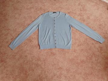 Nieuwe leuke vest Repeat maat 40 Lichtblauw beschikbaar voor biedingen