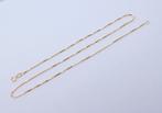 14 karaat Gouden Venetiaanse Ketting Venetiaanschakel 45cm, Jw, Verzenden, Nieuw, Info@juwelenwereld.nl