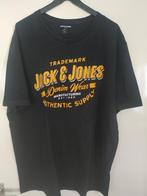 T shirt heren maat 4 XL Jack&Jones zwart, Zwart, Overige maten, Ophalen of Verzenden, Zo goed als nieuw