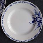 Boch La Louviere bell flower, 6 ontbijtborden (klokjesbloem), Ophalen, Gebruikt, Bord(en), Overige stijlen