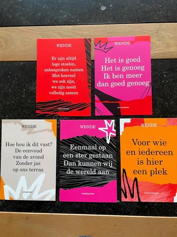 Wende - Sterrenlopen Kaarten (5 stuks) beschikbaar voor biedingen