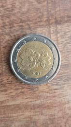 Finland 2 Euro 2001 - Waterlelies, Postzegels en Munten, Ophalen of Verzenden, Finland, 2 euro, Losse munt