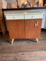 Vintage commode, Huis en Inrichting, Kasten | Dressoirs, Ophalen, Zo goed als nieuw, 25 tot 50 cm, 100 tot 150 cm