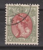 Nederland 74 gebruikt Wilhelmina 1899 ; Nederland 10% CW, Verzenden, T/m 1940, Gestempeld