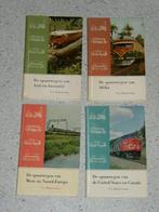 Vier deeltjes uit de serie "de spoorwegen van ", Boek of Tijdschrift, Trein, Zo goed als nieuw, Verzenden