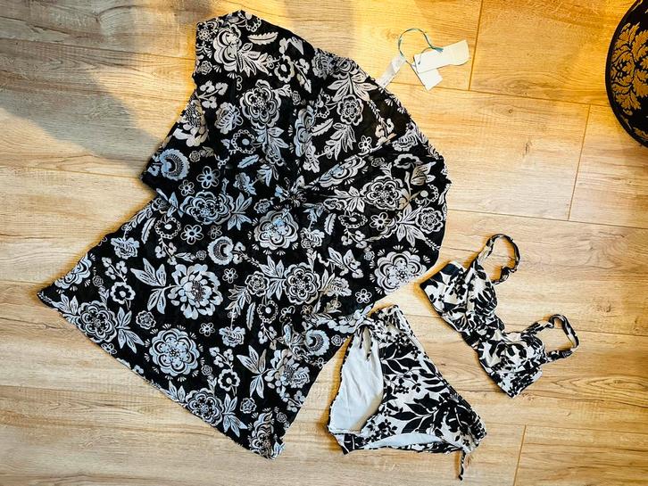 Bikini hunkemoller met bijpassend strand jurkje, nieuw, Kleding | Heren, Badmode en Zwemkleding, Ophalen of Verzenden