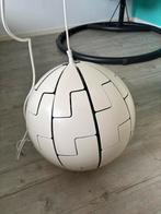 Hanglamp met turqoise, Ophalen, Zo goed als nieuw, Minder dan 50 cm