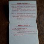 Dienstregeling Omnibus Guernsey 1975 / bussen / Kanaaleiland, Ophalen of Verzenden, Gebruikt, Bus of Metro, Overige typen
