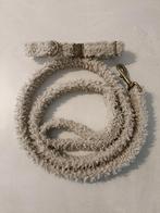 Hondenriem+ halsband Studio Proud teddy beige, Dieren en Toebehoren, Ophalen of Verzenden, Gebruikt, Hondenriem