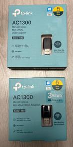 2x TP-Link AC1300 Wireless USB Adapter - Nieuw!, Ophalen of Verzenden, Nieuw