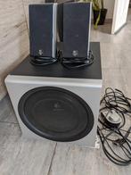 Logitech speakersysteem, Computers en Software, Pc speakers, Ophalen, Zo goed als nieuw, Logitech