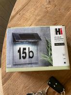 Huisnummer en verlichting in 1, Ophalen of Verzenden, Zo goed als nieuw