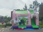 Springkussensverhuur springkussen unicorn en candy, Ophalen, Zo goed als nieuw