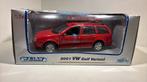 Volkswagen golf variant 2001 red welly 1.24, Hobby en Vrije tijd, Modelauto's | 1:24, Ophalen of Verzenden, Welly, A, A