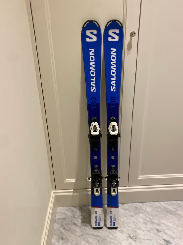 Salomon S/Race JR Ski's - 130cm, Sport en Fitness, Ophalen, Gebruikt, 100 tot 140 cm, Salomon