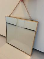 Spiegel Rosé Goud 30x30 cm, Huis en Inrichting, Woonaccessoires | Spiegels, Ophalen, Minder dan 50 cm, Vierkant, Zo goed als nieuw