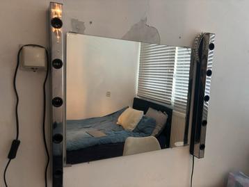 IKEA lettan spiegel met verlichting houders beschikbaar voor biedingen