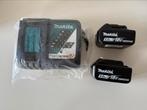 Makita Starterset - 2x Accu BL1850B 18V 5,0Ah + acculader, Ophalen of Verzenden, Nieuw