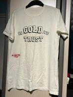In Gold We Trust T-shirt, Wit, Nieuw, Overige maten, Ophalen of Verzenden