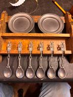 Vintage lepelrek tin, Antiek en Kunst, Antiek | Tin, Ophalen of Verzenden