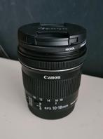 CANON ZOOM LENS EF-S 10-18mm 1:4.5-5.6 IS STM, Audio, Tv en Foto, Fotografie | Lenzen en Objectieven, Ophalen of Verzenden, Zo goed als nieuw
