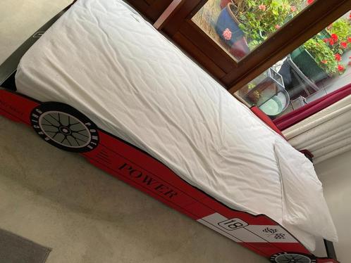 VidaXL Children's Race Car bed and Memory foam  mattress, Huis en Inrichting, Slaapkamer | Bedden, Zo goed als nieuw, Eenpersoons