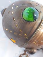 Hanglamp met gekleurde stenen, Ophalen of Verzenden, Gebruikt