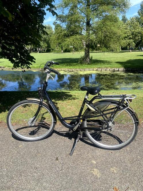 Batavus Mambo-LX stadsfiets N7 D48 extra laag vulkaanzwart, Fietsen en Brommers, Fietsen | Dames | Damesfietsen, Gebruikt, Batavus