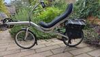 Comfortabele ligfiets met vering in topstaat: Shimano Alivio, Fietsen en Brommers, Fietsen | Ligfietsen, Ophalen of Verzenden
