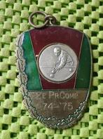 Medaille : Biljartkampioenschap - 2e. pr. Comp. 1974-1975, Nederland, Overige materialen, Ophalen of Verzenden
