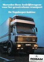Folder Mercedes-Benz Eurogeneratie Topsleeper-kabine (1990), Ophalen of Verzenden, Gelezen, Mercedes