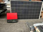 Zonnepanelen en omvormer, Doe-het-zelf en Verbouw, Ophalen, Gebruikt, Compleet systeem