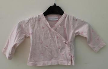 Overslagshirt van The Little White Company 0-1m beschikbaar voor biedingen