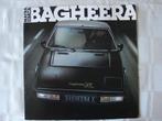 folder Matra Simca Bagheera S , X ; augustus 78, Matra Simca, Ophalen of Verzenden, Zo goed als nieuw, Overige merken