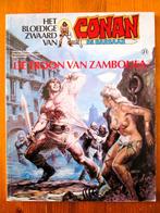 Conan de Barbaar nr. 21: De troon van Zamboula, Ophalen of Verzenden, Zo goed als nieuw, Eén stripboek