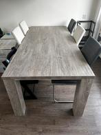 Eettafel, Huis en Inrichting, Tafels | Eettafels, Gebruikt, 200 cm of meer, Vijf personen of meer, Rechthoekig