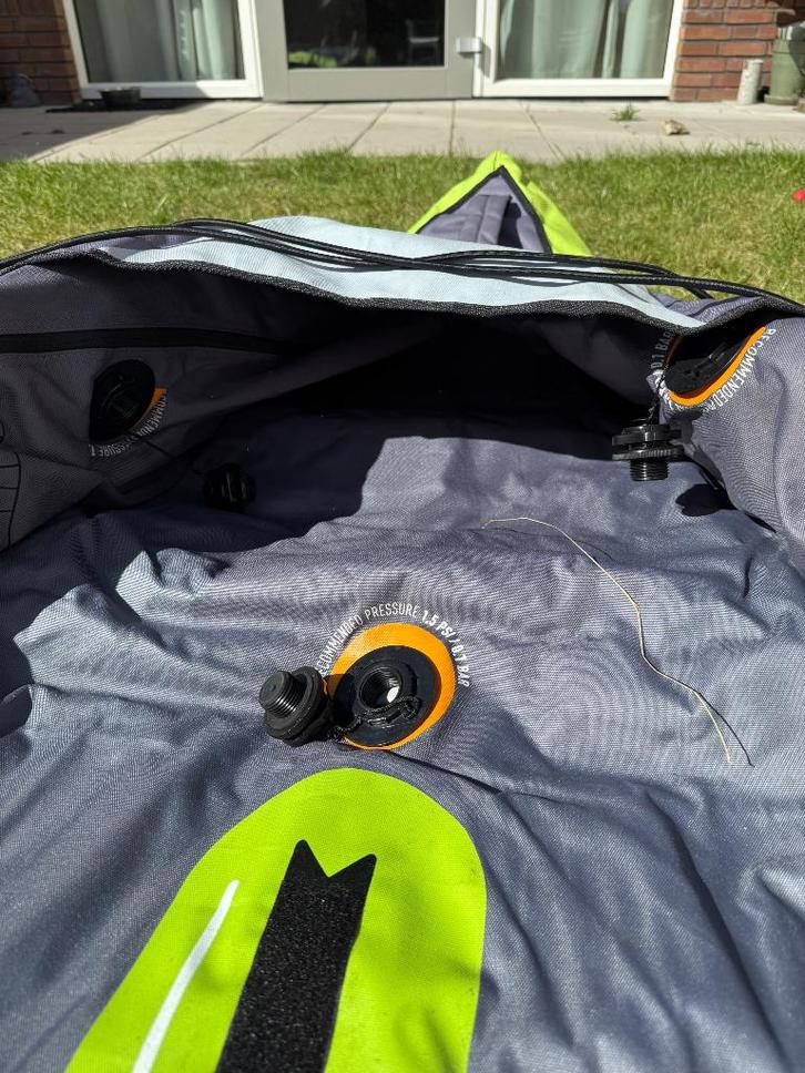 Kano opblaasbaar, Watersport en Boten, Kano's, Zo goed als nieuw, Overige typen, Opblaasbaar, Met peddels, Ophalen