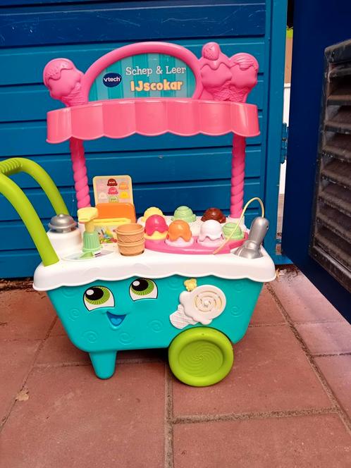 Vtech Schep & Leer IJscokar, Kinderen en Baby's, Speelgoed | Vtech, Gebruikt, 2 tot 4 jaar, Ophalen