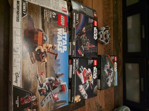 LEGO Star Wars Microfighters Verzameling (5 sets), Kinderen en Baby's, Speelgoed | Duplo en Lego, Gebruikt, Lego, Complete set