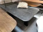 Tafel fynn deens ovaal zwart mango hout 200x100 hoge korting, Ophalen, Vijf personen of meer, Ovaal, Nieuw