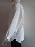 Wit oversized overhemd blouse van H&M, maat L, H&M, Wit, Maat 42/44 (L), Ophalen of Verzenden