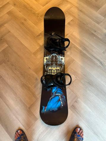 Salomon Snowboard (150 cm) met Morrow Bindings beschikbaar voor biedingen
