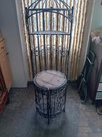 Smeedijzeren wijn bar, Huis en Inrichting, Ophalen, Zo goed als nieuw