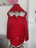 Rode winterjas met teddy voering, Kleding | Dames, Jassen | Zomer, Ophalen of Verzenden, Gedragen, Rood